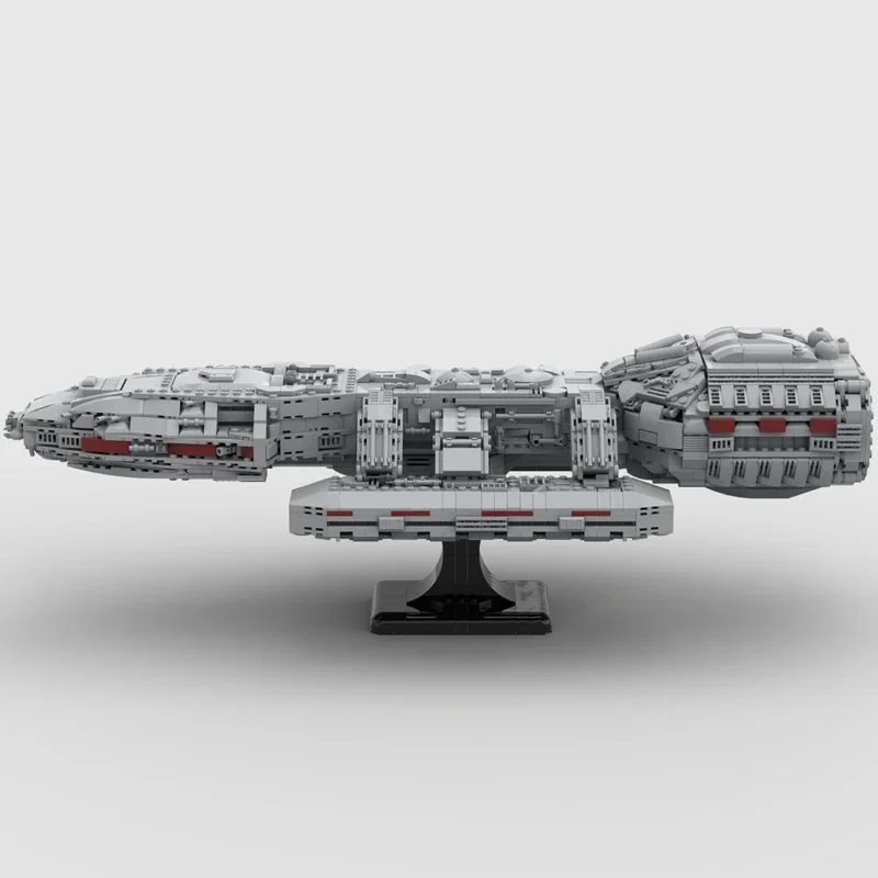 2222 Uds película espacial MOC Galactic Battlestar Galactica modelo de nave espacial DIY ideas creativas juguete para niños ensamblaje rompecabezas regalo de cumpleaños