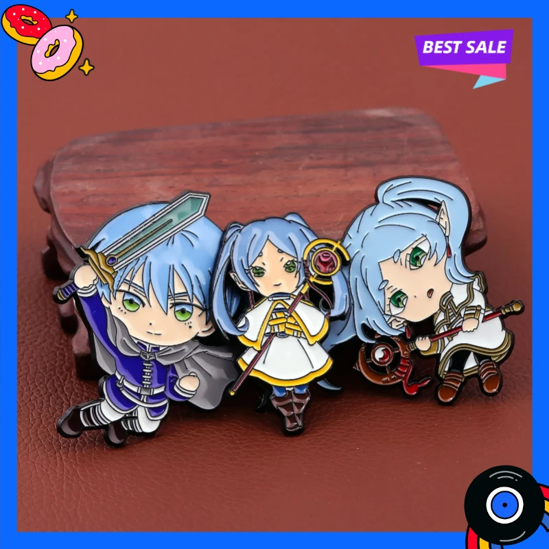 NEW HOT Pins Brooches Anime Figure Badges For Fans Backpack Charm Jewelry Anime peripheral brooch cartoon character badge
