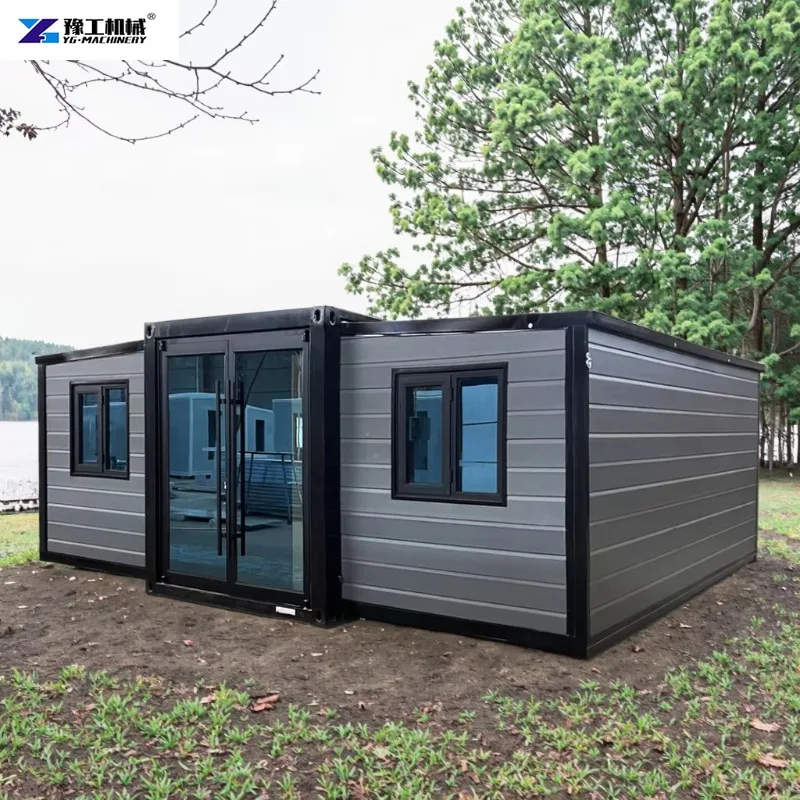 High Quality 20ft 40ft Expandable Container House Modern Luxury Prefabricated Steel Structure House