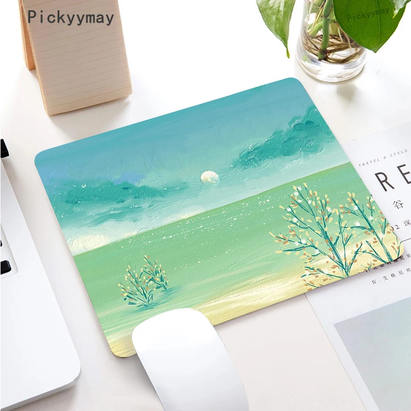 Small Kawaii Mouse Pad Kawaii  Keyboard Mousepad Cute Laptop Rug Pc Accessories Computer Mause Mat Carpet Deskmat Office table