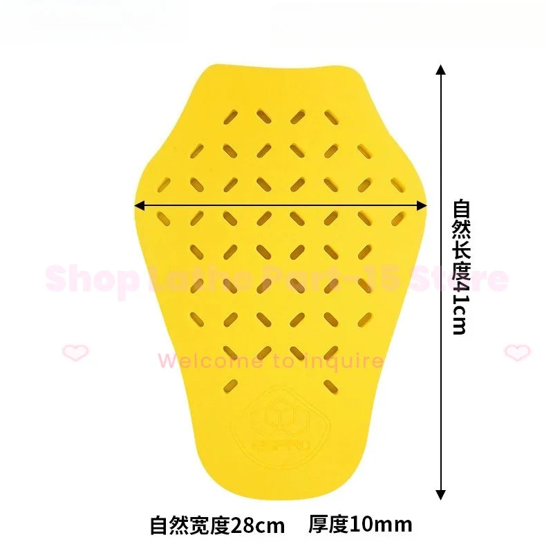For Motorcycle Riding Jacket EVA Protective Pads Shock Absorbing Anti-fall Back Shoulder Chest Elbow Insert Armor