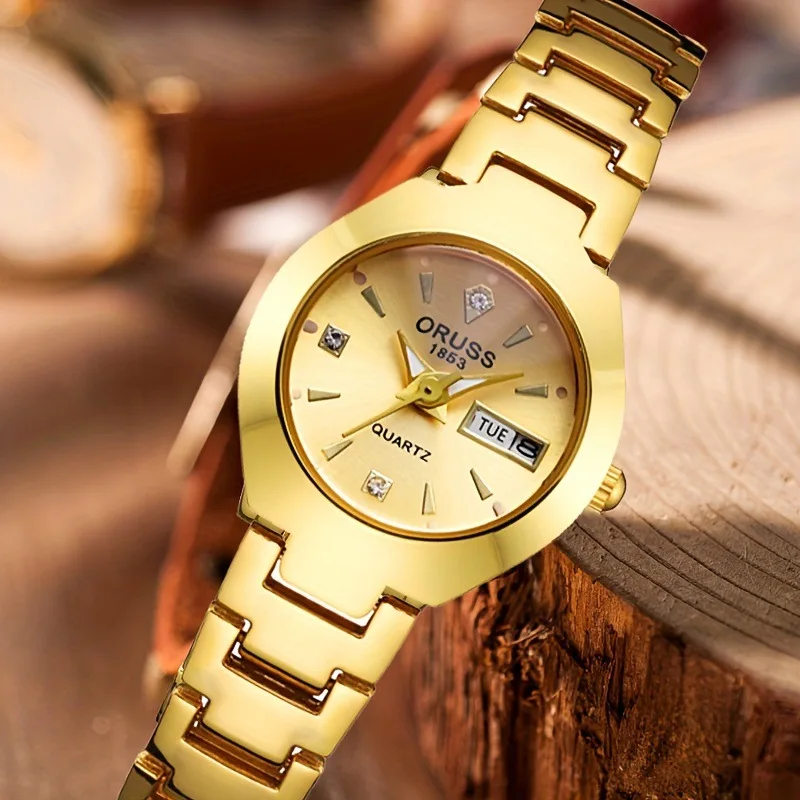 Ladies Watch, Fashion Casual Compact Luminous Quartz Watch