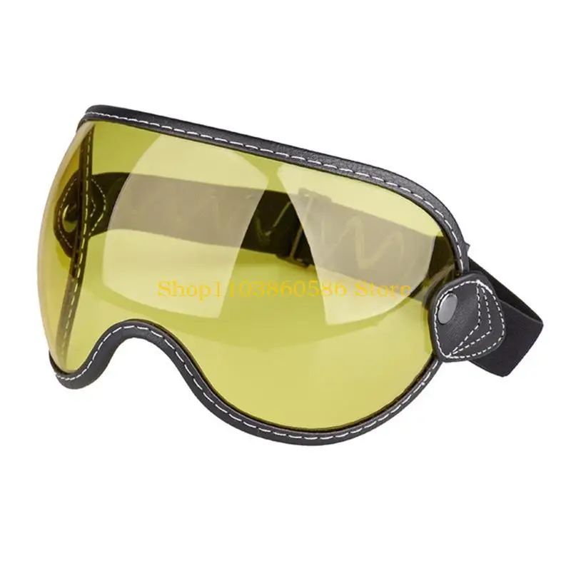 242A دراجة نارية يندبروف ركوب نظارات نظارات رؤية واسعة درع النظارات الشمسية