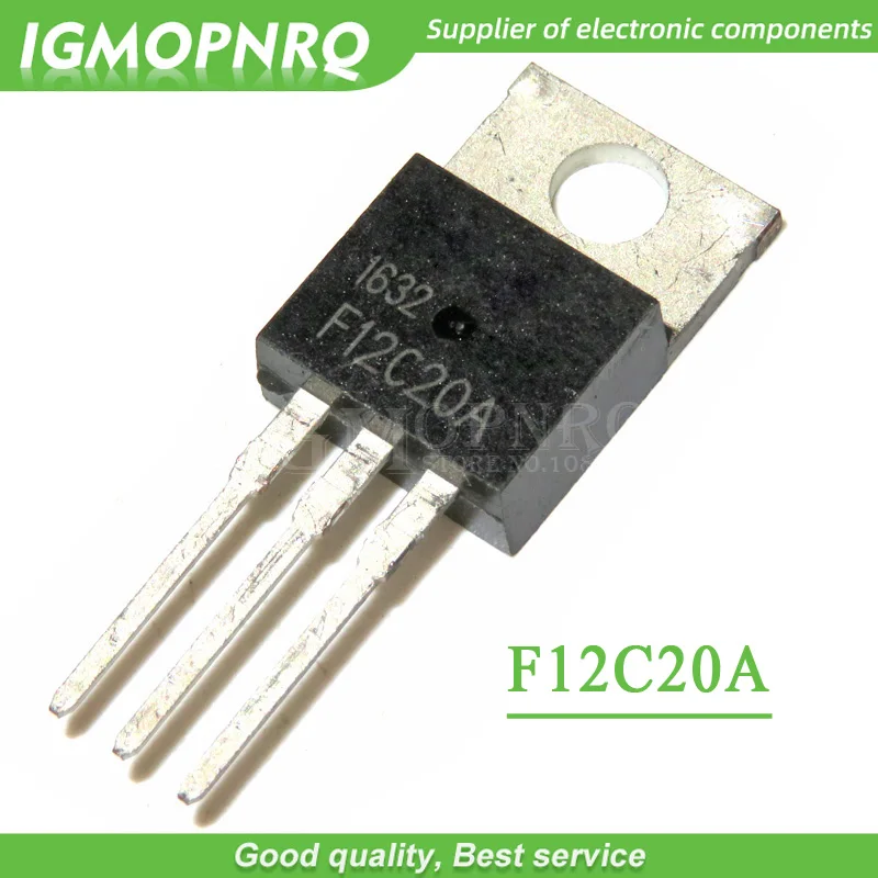 10pcs/lot Fast recovery diode MOSPEC F12C20A with F12C20C new original