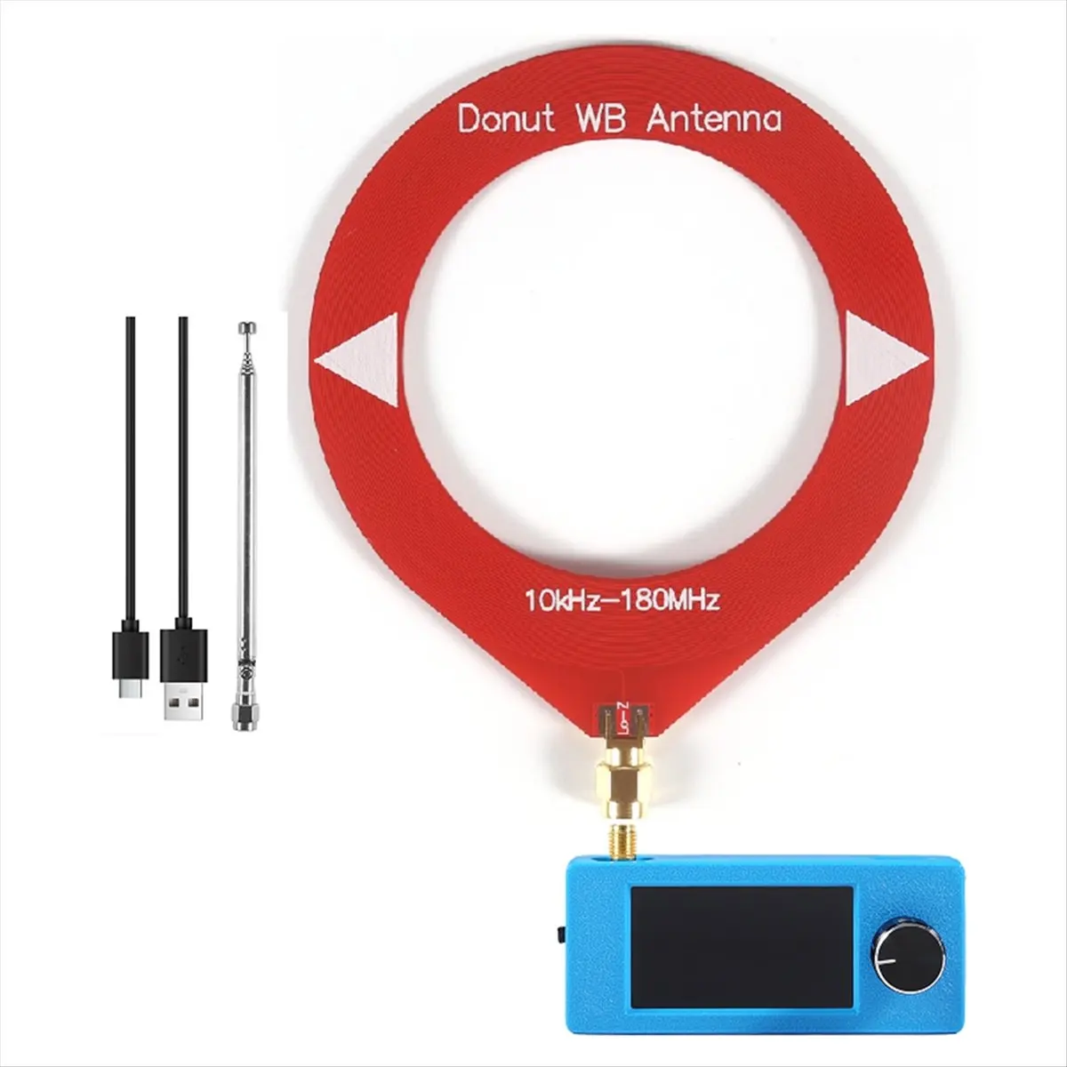 L73A NEW SI4732 Mini Radio Receiver 10khz-180 Mhz HF SW MW VHF Portable Radio FM/AM/LSB/USB Radio with 1.9inch IPS Screen