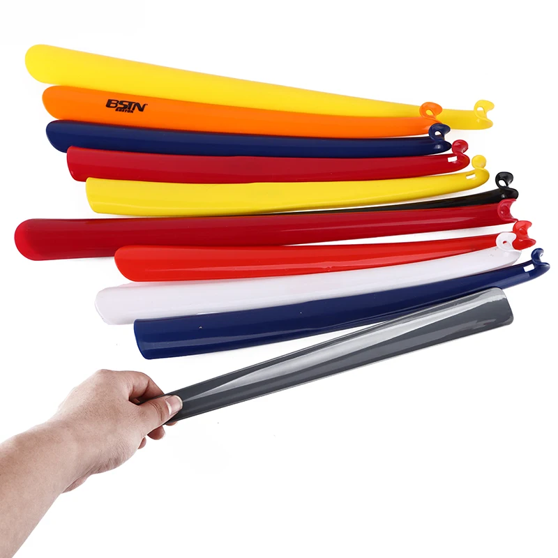 Extra Long Shoehorn Lazy Shoe Helper Long Handle Shoes Lifter Pull Shoehorn Slip Handle Long Shoehorn Flexible Sturdy Slip