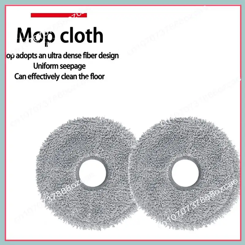 A26P Mikrofaser-Mopp-Pads für Cecotec Conga 9990 AI/9590/Conga 10090 AI Spin Revolution Ultra Power Home Staubsauger Teile