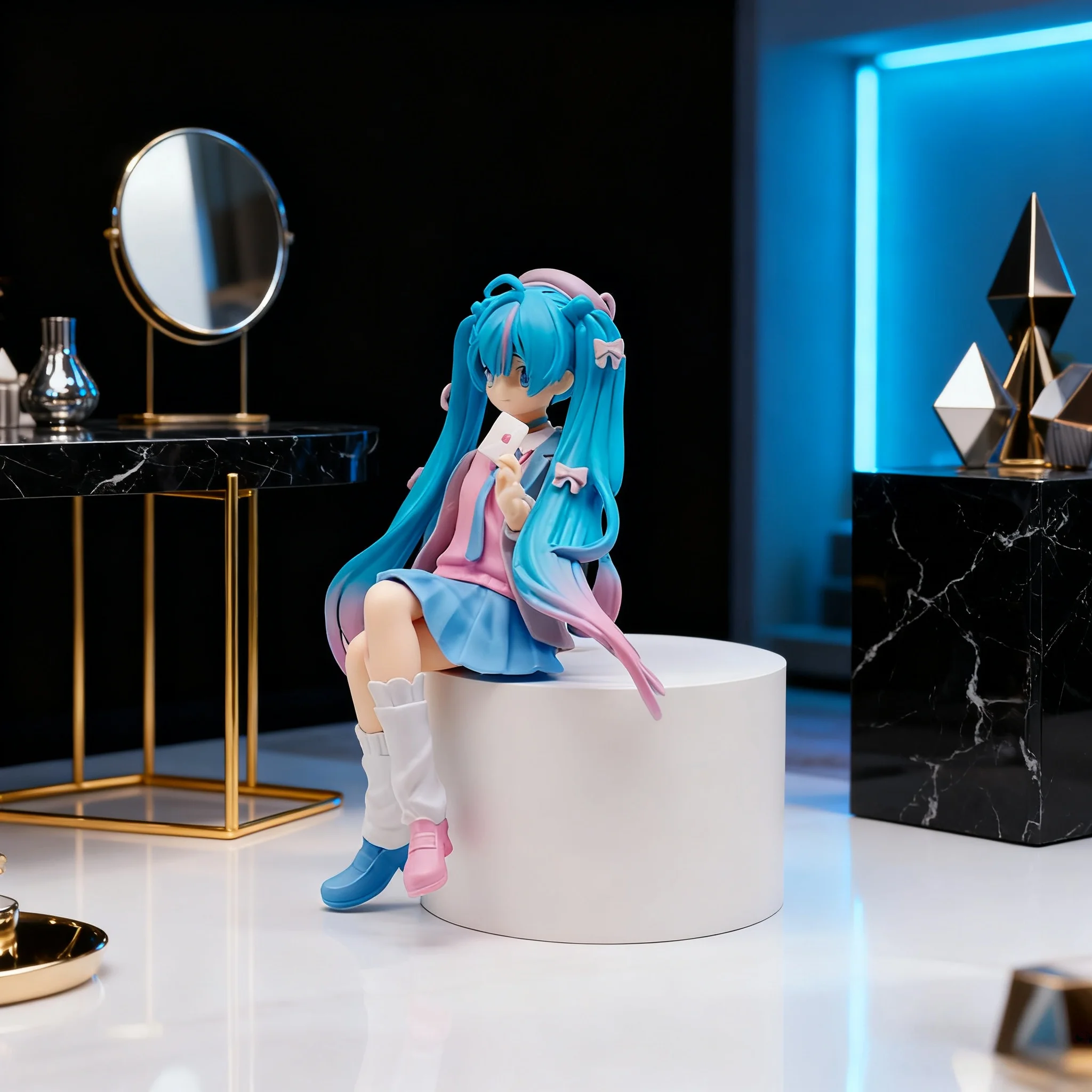 新作チュインフィギュア ラブスーツ ハンドヘルドカーコンソールシーン アニメーションアニメ PVCドールモデル チュイン恋人コレクションドール