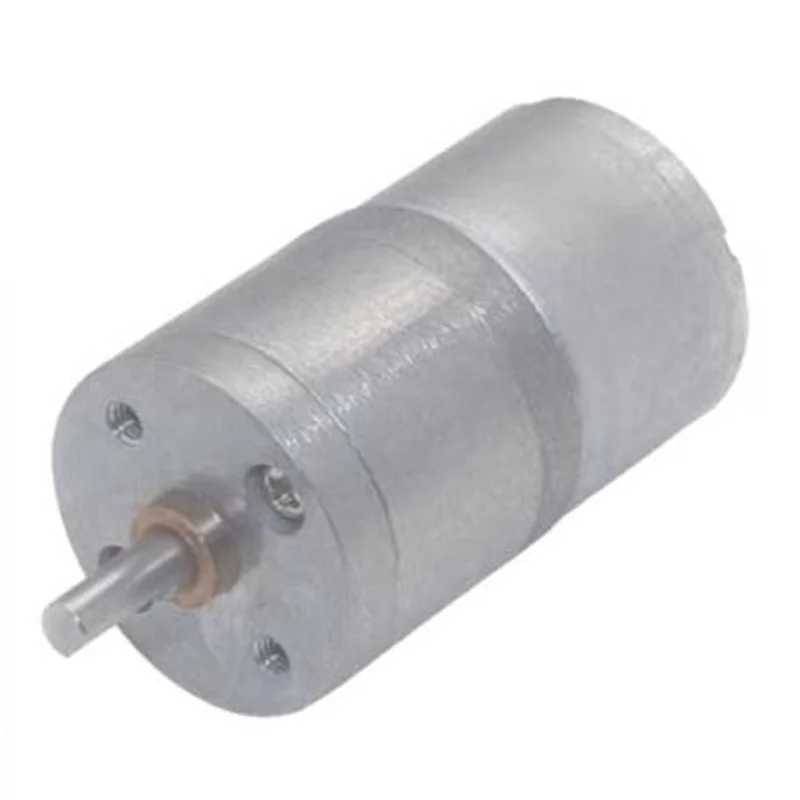 JGA25 310 DC 6V 12V Gear Motor Mini Micro Metal High Torque Low Speed Reversible Gear Motor 16-1800 RPM Reducer Geared Motor