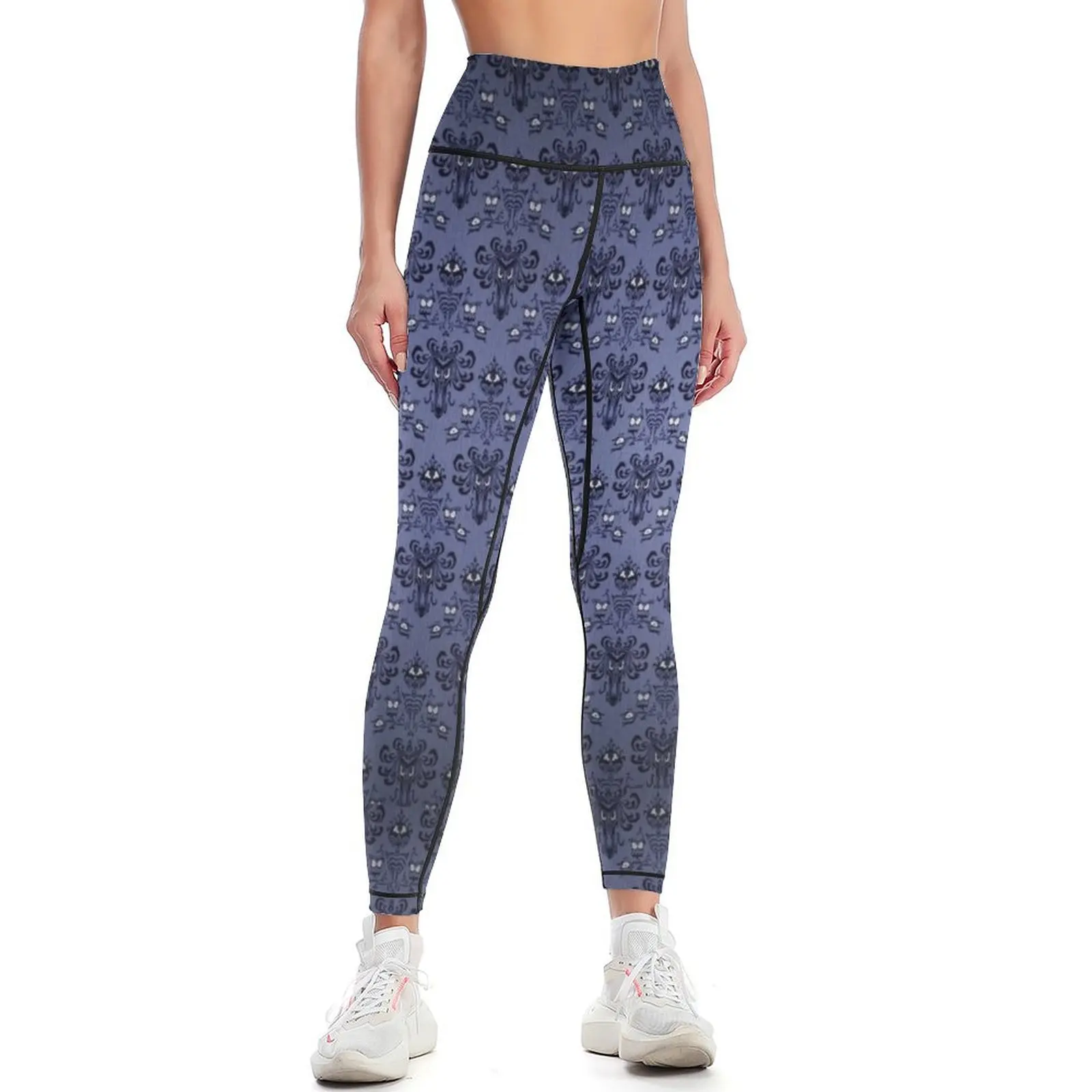 

Haunted Mansion Damask Leggings Jogger pants sport legging Womens Leggings