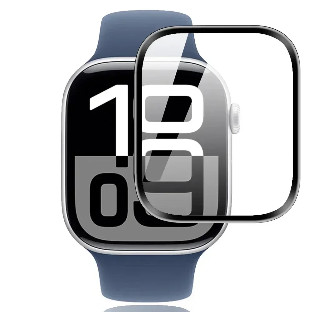 Für Apple Watch Ultra 2 49 mm gehärtetes Glas-Bildschirmfolie iWatch Serie 10 42/46 mm SE 7 6 8 9 44 mm 40 mm 45 mm 41 mm 38 Schutzfil