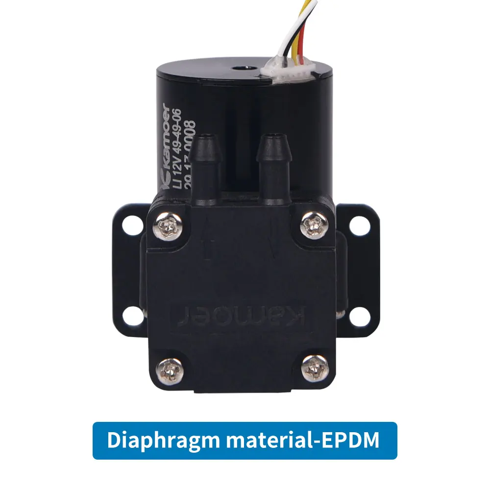 Imagem -04 - Pressão Negativa Bomba de Diafragma Motor sem Escova 0.05mpa Bomba de ar de Sucção para Analisador Médico 2l por Min 12v 24v Kamoer-klvp3