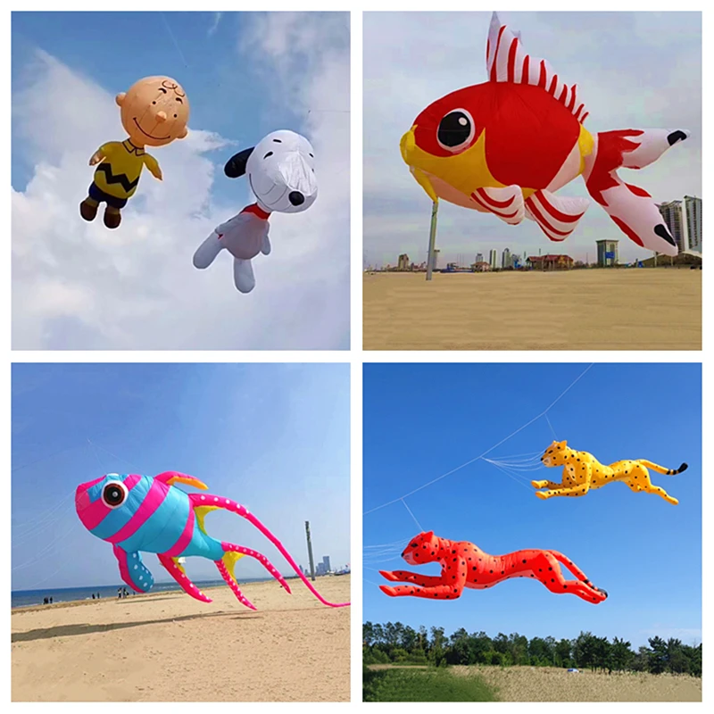 Giant soft kite pendant show kites weifang kite reel professional wind kites factory trilobites kites kitesurfing Outdoor toys