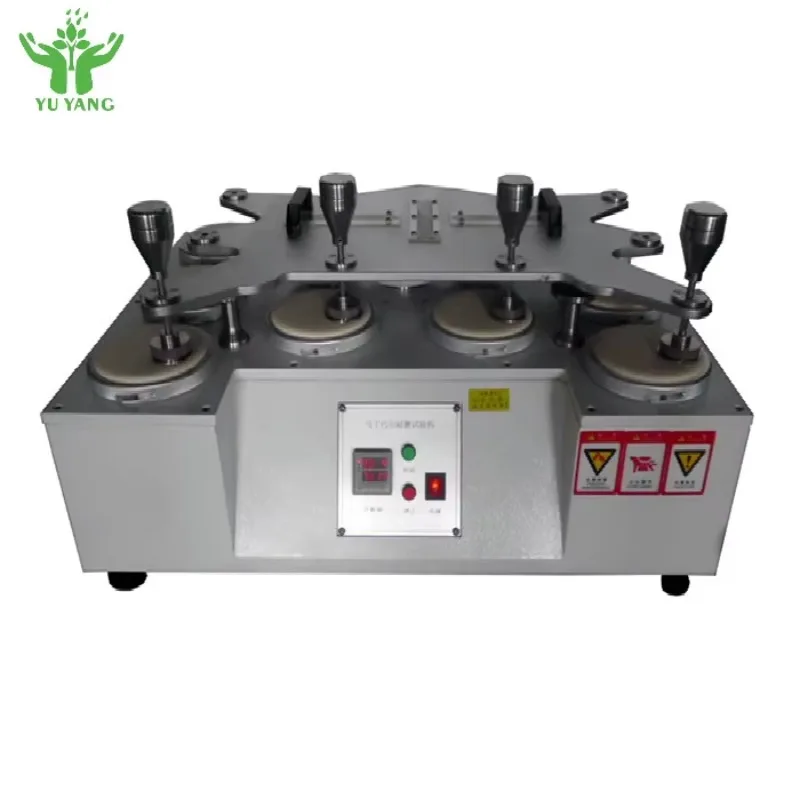 

YUYANG Stock Martindale Abrasion and Pilling Testing Equipment EN ISO 12947/12945 Compliant 220V 1-Year Warranty