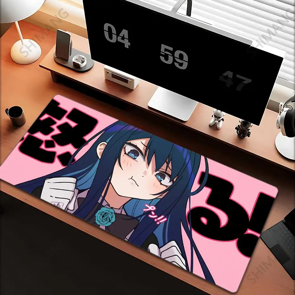 

Popular Japanese singer A_ado Cartoon Mouse Pad Fine Surface Gaming Rubber Smooth Desk Pad Professional E-Sports Keyboard Pad