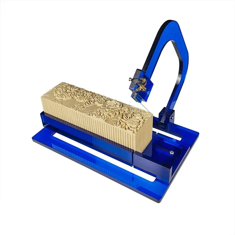 HY Acrylic Soap Cutter with Scale Adjustable Handmade Loaf Soap Slicer Cutting Tool