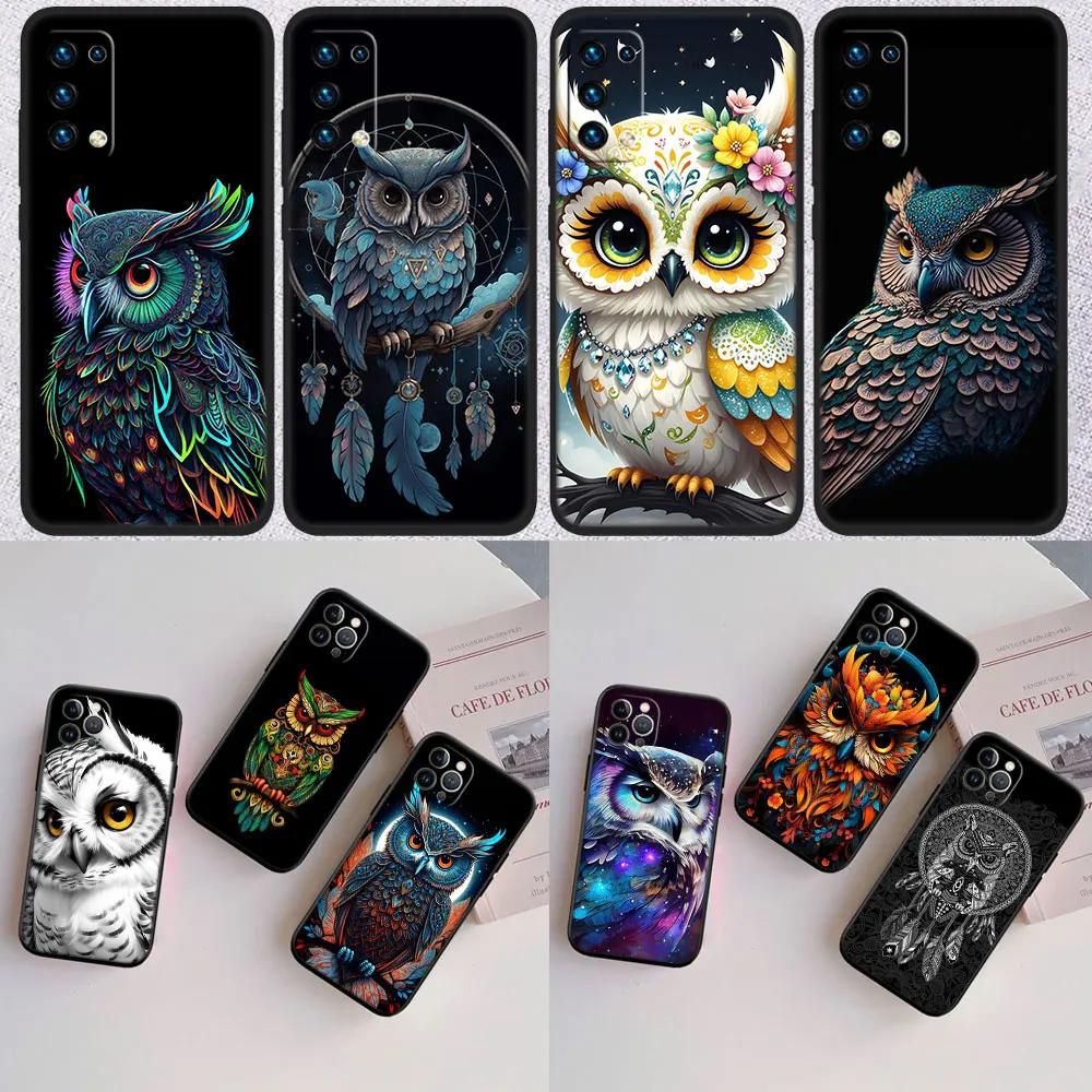 AR22 Cartoon Art Cow Case for Samsung Galaxy A11 A12 A13 A15 A52S A53 A55 A56 A70 A71 A72 A73 F06 F16 F56 S10 Plus S10e