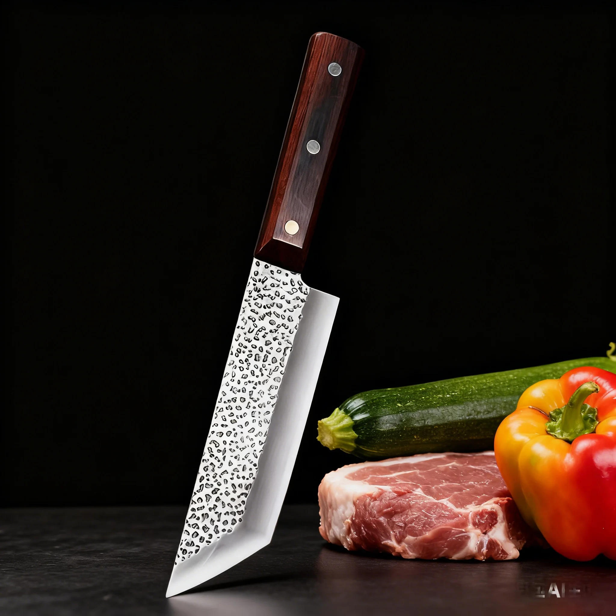 

Handmade Forged Cleaver Knife Sharp Slicing Knife Meat Fish Vegetable Home Restaurant Cooking Knife Kitchen Tools Cooking Tools