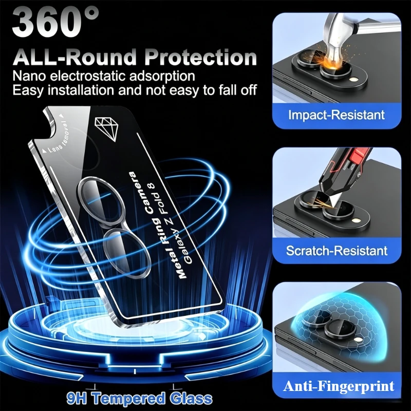1-3 Set Metallring + Kamera-Sc – Tempered Glass Screen 9H Bewertung und Preis