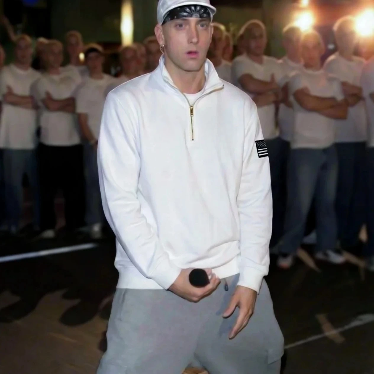 Sweat à capuche pour hommes style rétro Y2K