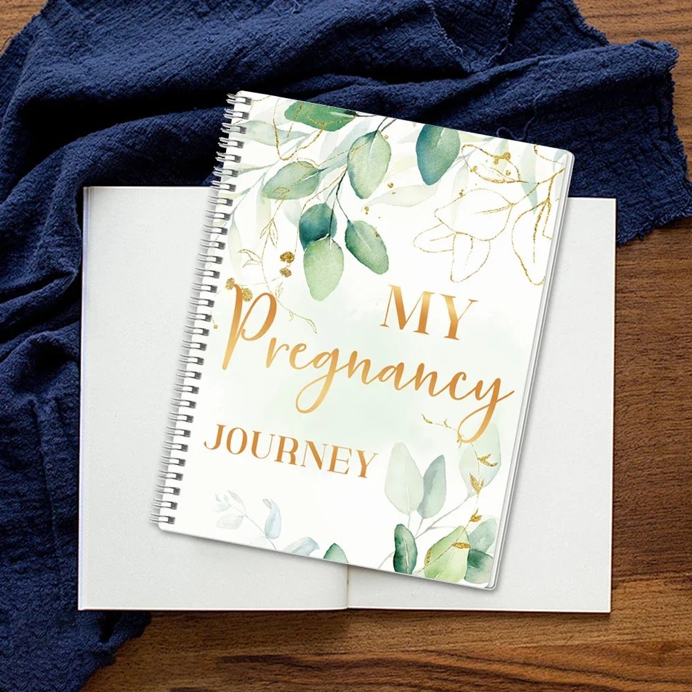 Pregnancy Diary with Stickers Pregnancy Baby Memory Book Pregnancy Weekly Organizer for Documenting Pregnancy Memories