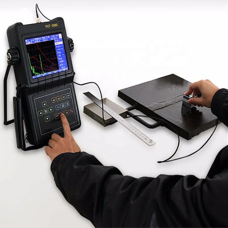 YUT2600 Intelligent NDT Welding Seam Crack Metal Detection Instrument Ultrasonic Flaw Detector