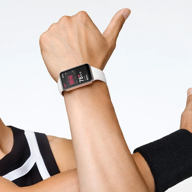 Watch Strap for Xiaomi Mi Band 7 Pro Wristband Liquid Silicone Bracelet WristStrap For MiBand 7pro Correa Smartwatch Accessories image 5