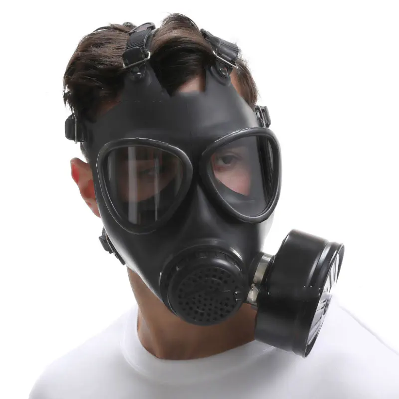 M14/87Type Gas Mask Full Face Mask MF14 Chemical Respirator Filter Self-absorption Stimulation Mask Nuclear Pollution Protection