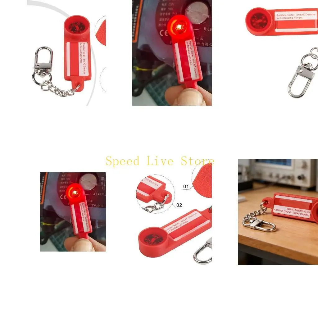 547C Practical Coil Detector Refrigeration Solenoid Valves Coil Test Tool for Heating Systems and Burners Solenoids