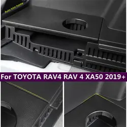 Rear Trunk Fire Extinguisher Cup Holder Case Panel Cover Trim Fit For TOYOTA RAV4 RAV 4 XA50 2019 - 2024 Interior Accessories