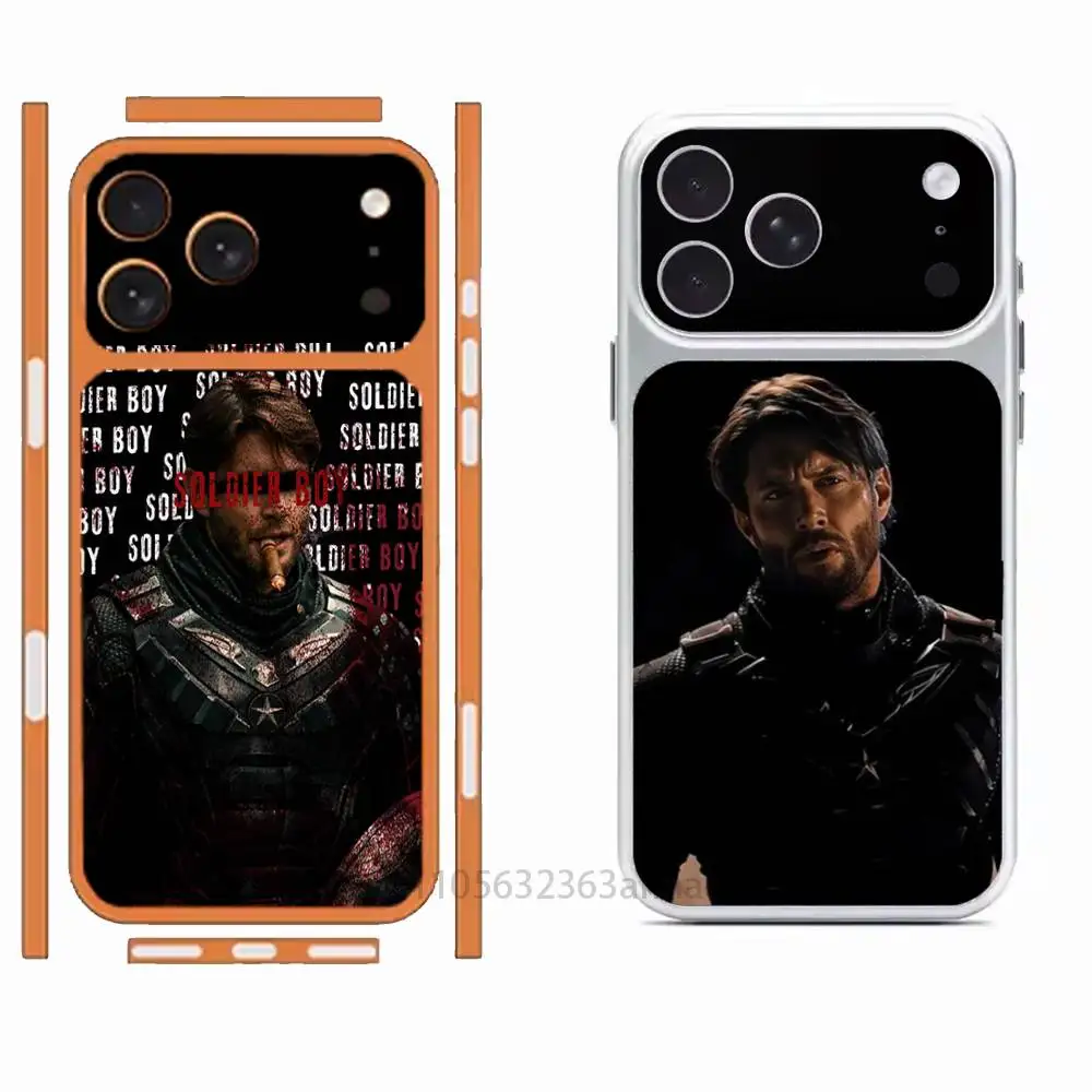 

Soldier boy The B-Boys Removable HD/Matte Full Coverage Films For iPhone 17 Pro Max 17 Pro
