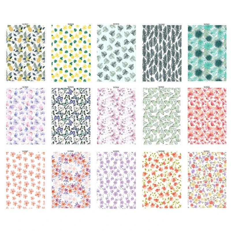 

Clay Transfer Paper for Clay Jewelry Making Craft, Flower Leaf Butterfly Clay Transfer Sheets for Clay Earrings