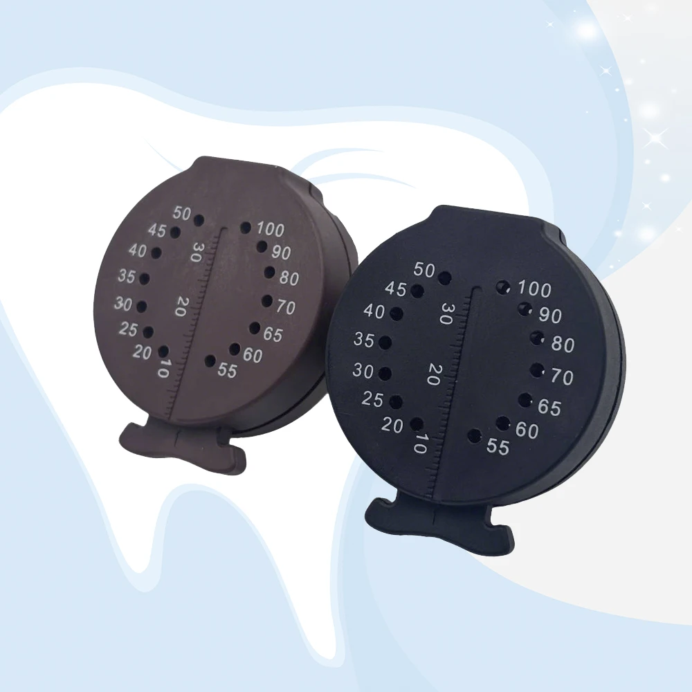 Stainless Steel Endo Ruler with Gutta Percha Cutter and Calibration Base for High Precision Dental Procedures