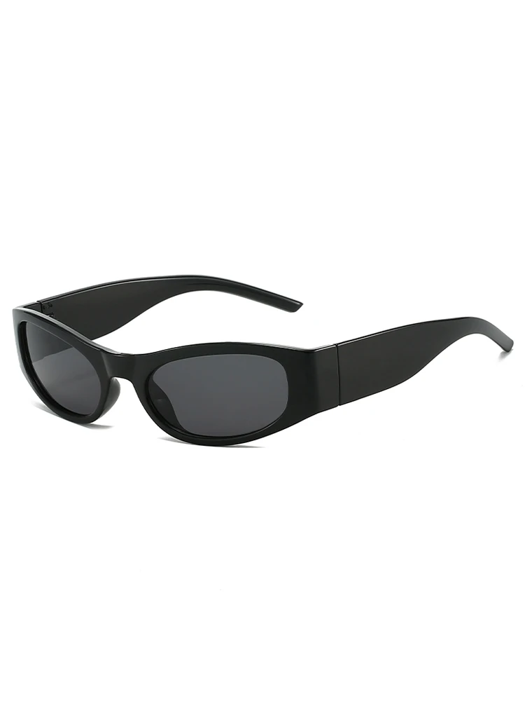 AliExpress juncture Small Frame Y2K Sunglasses Men Ins Personality Brand Designer Square Sun Glasses Women Futuristic Style Cycling Eyewear Christma