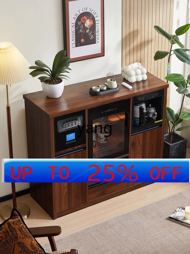 

Lmm Chinese style business style tea bar machine, ice making machine, office embedded water dispenser, side cabinet