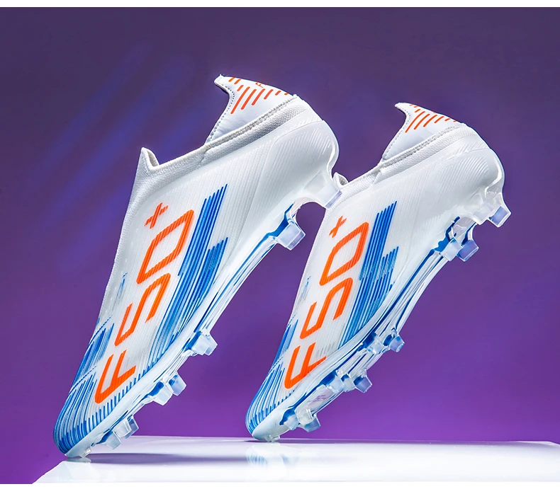 Neue Herren-Fußballschuhe für Hallen, Rasen und Futsal, Ultraleichte Sport-Profi-Fußballschuhe, Bequeme Erwachsenen-Rutschfeste Schuhe – Detail 4
