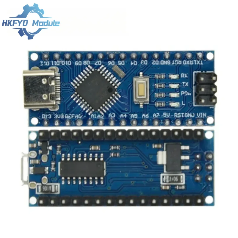 Mini / Type-C / Micro USB Nano 3.0 With the bootloader compatible Nano controller for arduino CH340 USB driver 16Mhz ATMEGA328P