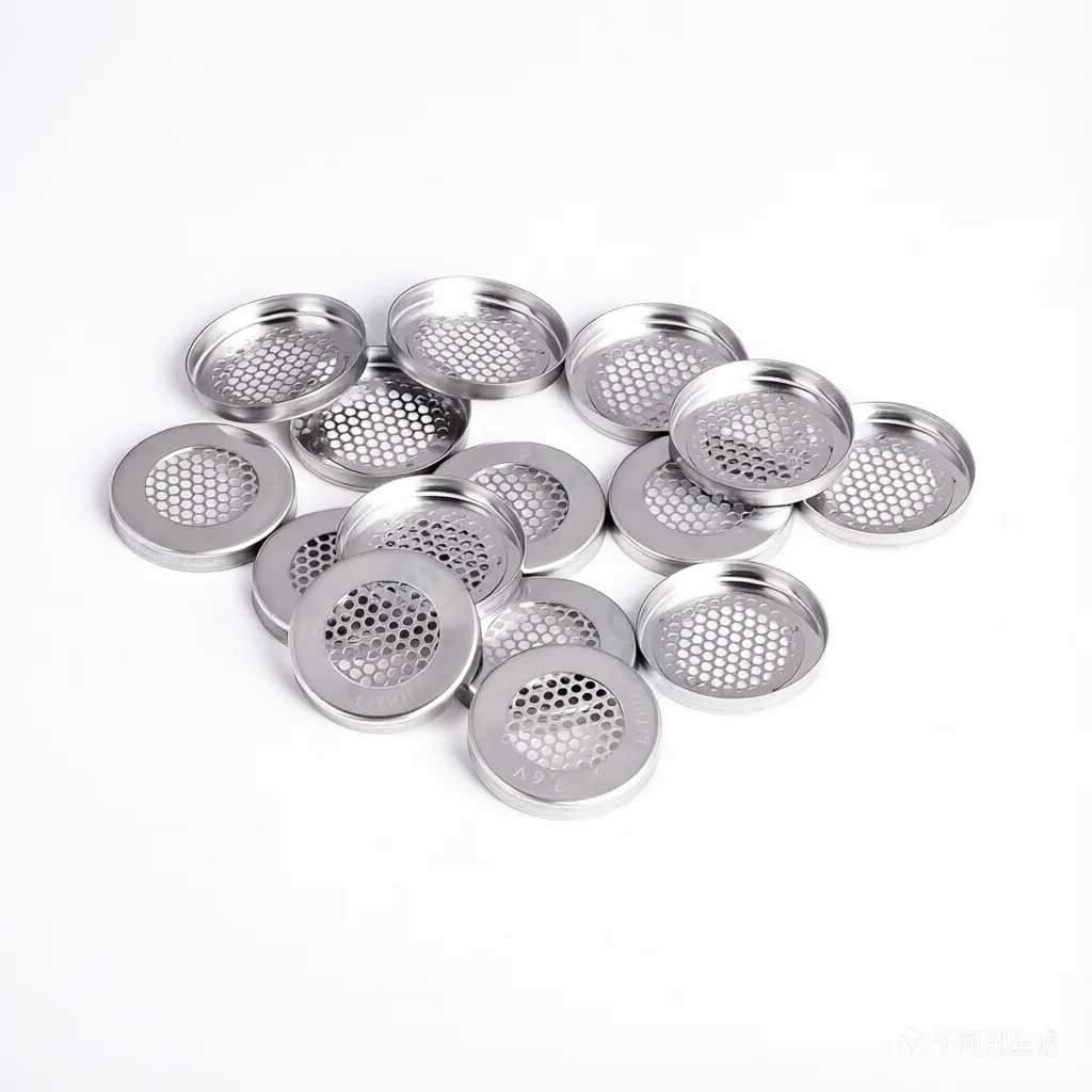 304 Stainless Steel Mesh Coin Cell Case with 12mm Mesh Disc, CR2032 CR2025 CR2016 for Lithium-Air / Zinc-Air Battery R&D