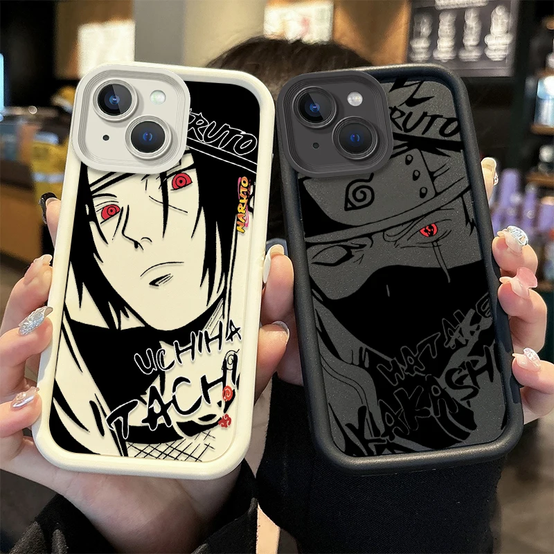 Anime N-Naruto Cartoon Phone Soft Case for iPhone 15 14 13 12 11 Pro Max XS X XR 8 7 6S 6 Plus SE 2020 Silicone Shockproof Cover