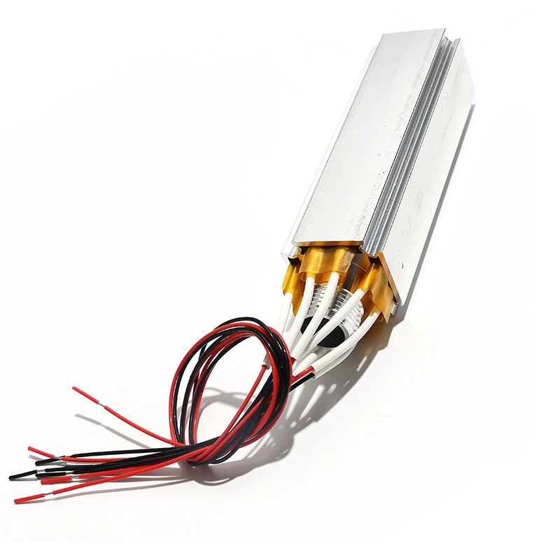 Four-sided Heating PTC Semiconductor Heater G1/2 20.5mm Thread 110mm 120mm 150mm 175mm 220V 500W-3000W for Air Source Heat Pump