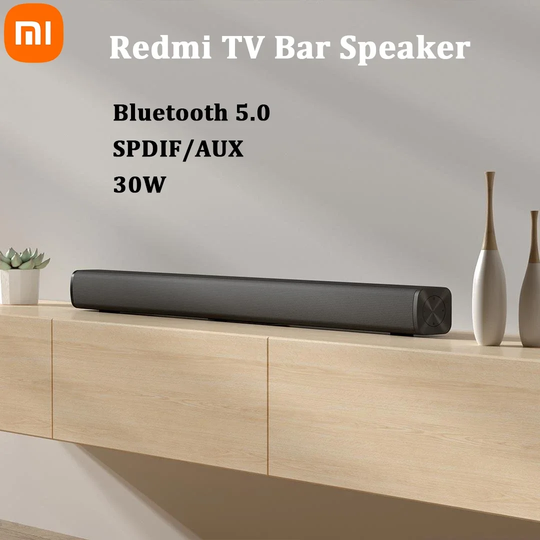 Звуковая панель Xiaomi Redmi TV, беспроводной динамик, Bluetooth 5,0, 30 Вт, аудио, Bluetooth, воспроизведение музыки для ПК, театра, ТВ, беспроводной Звук