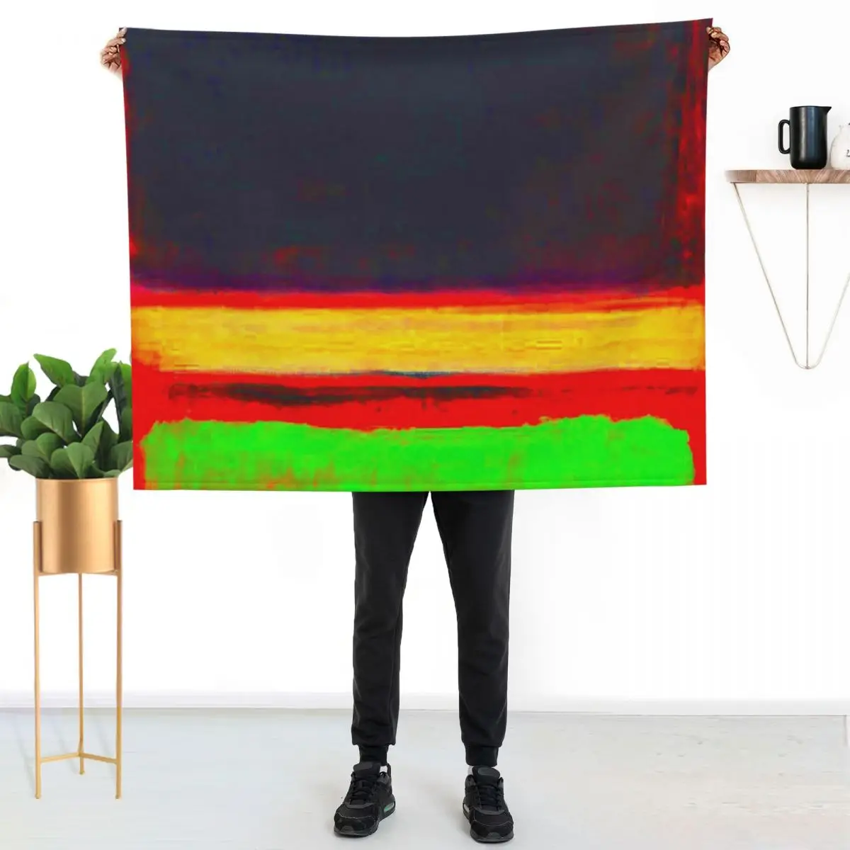 Artwork by mark rothko Throw Blanket Summer Beddings decorative Vintage Plaid anime Soft Big Blankets