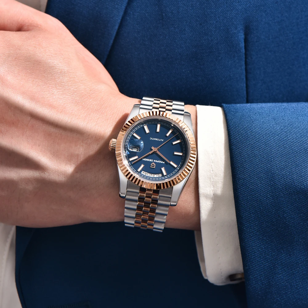2025 New PAGANI DESIGN DD36 Men's Watches Luxury Automatic Watch For Men Mechanical Wristwatch Date AR Sapphire Waterproof Clock