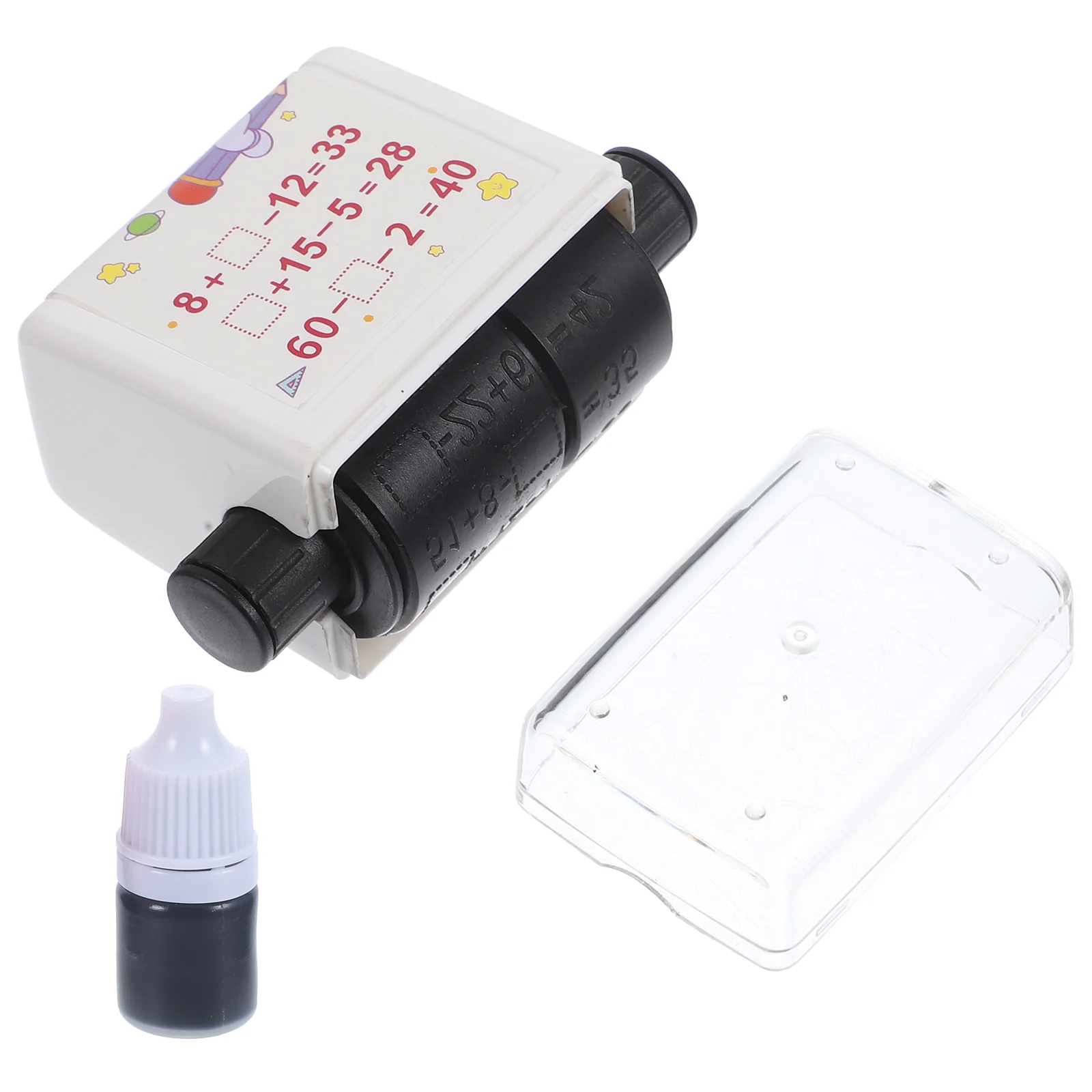 

Addition Subtraction Teaching Stamp Digital Roller Seal Math PP Students Learning Child No Fading Reusable Arithmetic Practice