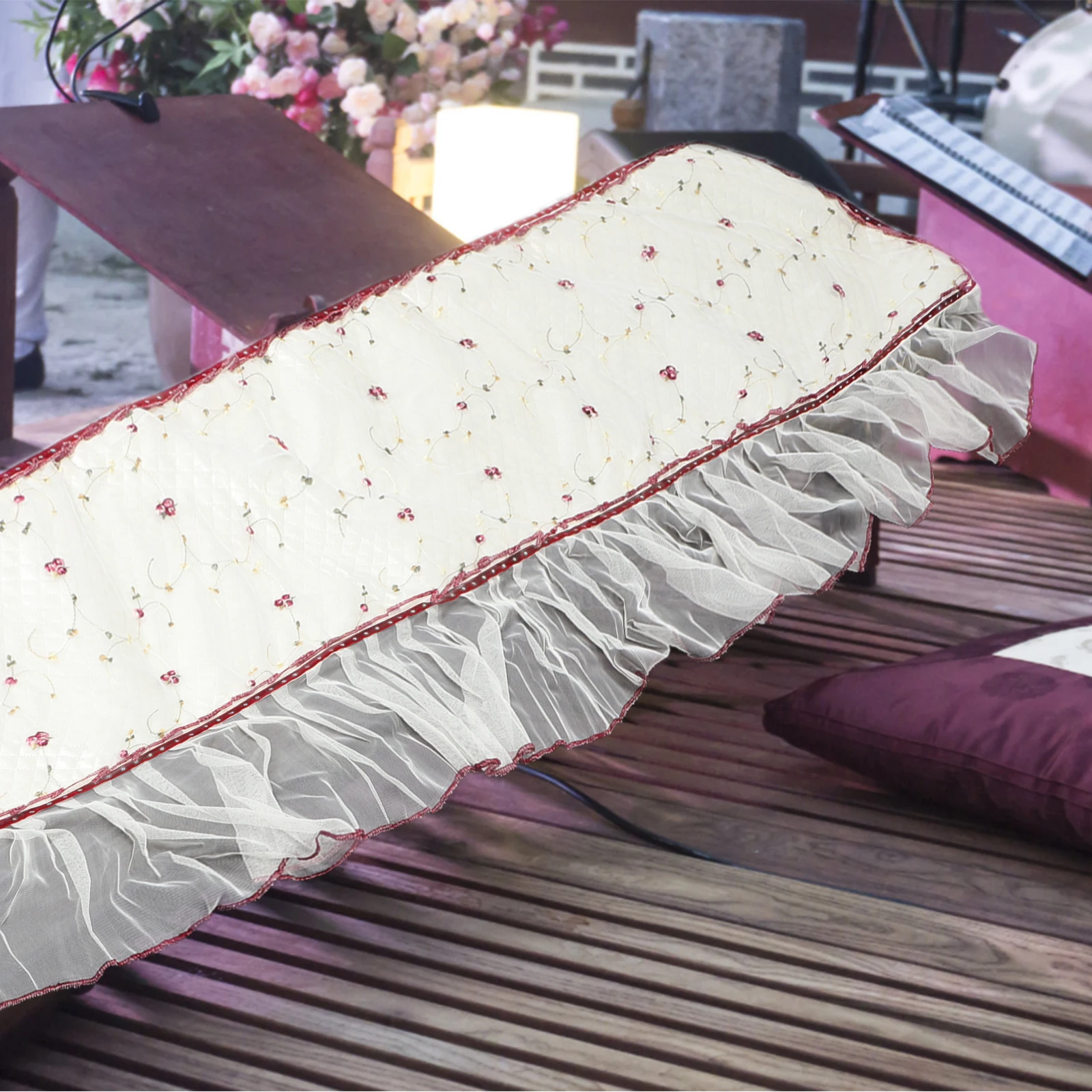 

Guzheng Cover Reusable Universal Gabe Replacement Cotton Protective Covers Protectors