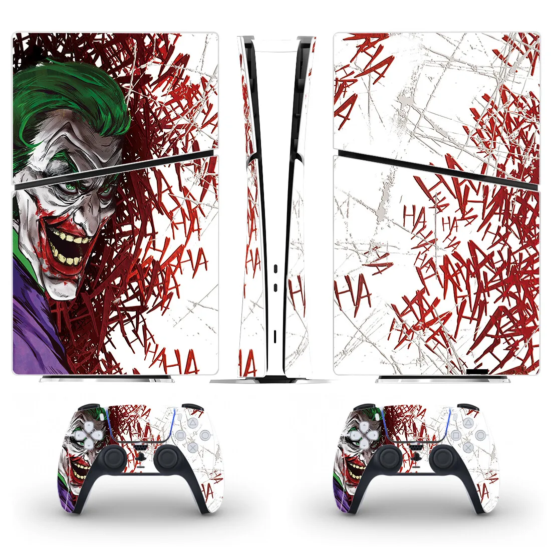 New Film PS5 Slim Disc Digital Skin Sticker Decal Cover for Console and 2 Controllers PS5 Pro Disk Sticker Vinyl