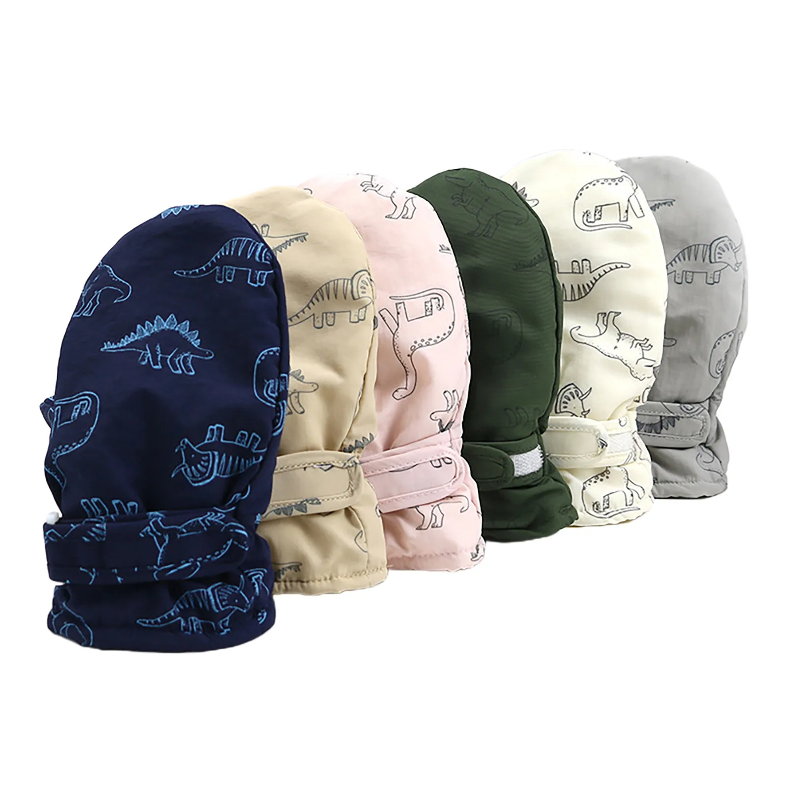 

Autumn And Winter New Children Gloves Fleece Lined Thickened Warm Cold Proof Quick Drying Baby Skiing Snow Gloves шапка детская