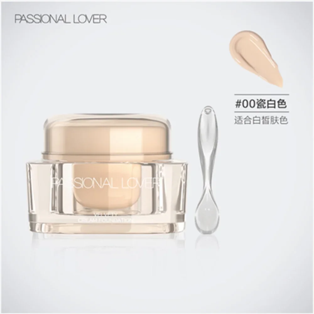 Passion Lover Foundation Cream Gladde concealer Langdurige hydraterende waterdichte zweetbestendige whitening make-up cosmetica