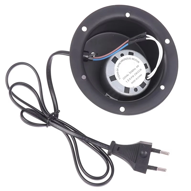 Motor giratório de 1,5 rpm com plugue para pendurar espelho de vidro bola de discoteca DJ KTV Partys luz plugue UE