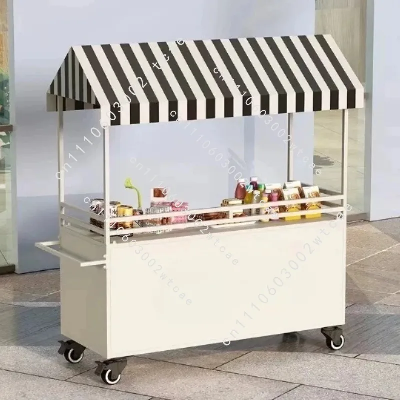 Food Truck Commercial Float Market Stall  Outdoor Stall Trolley Night Market Mobile Stall Snack Car